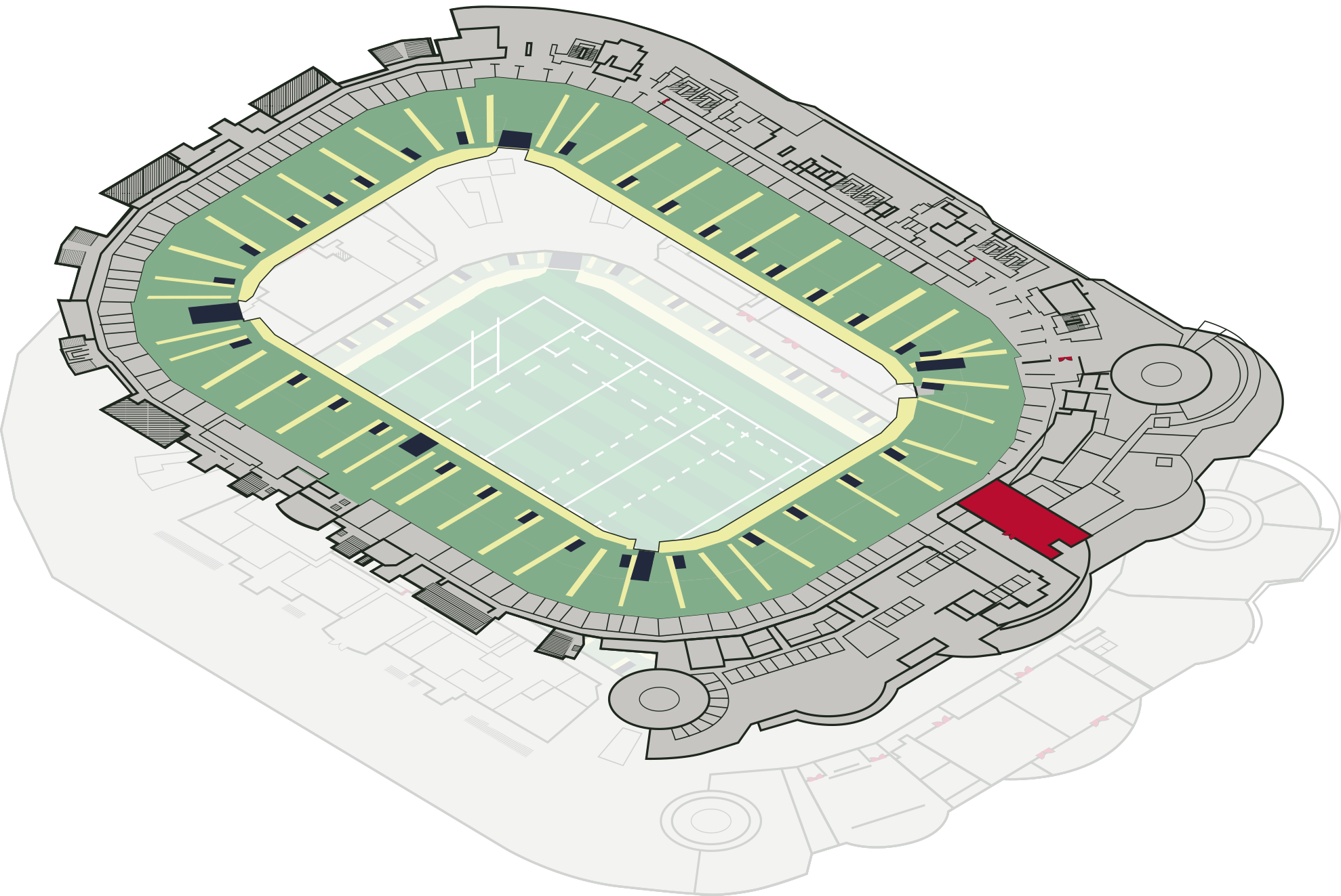 Allianz Suite stadium location
